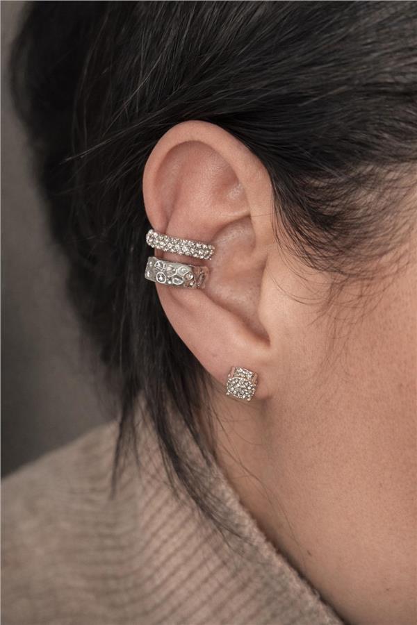 Jayla Cuff Halka Küpe Kıkırdak Küpesi